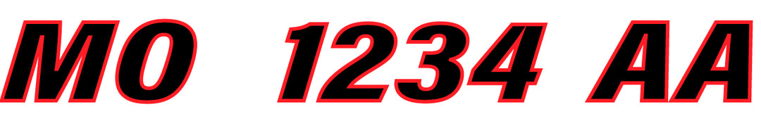 Boat Registration Numbers