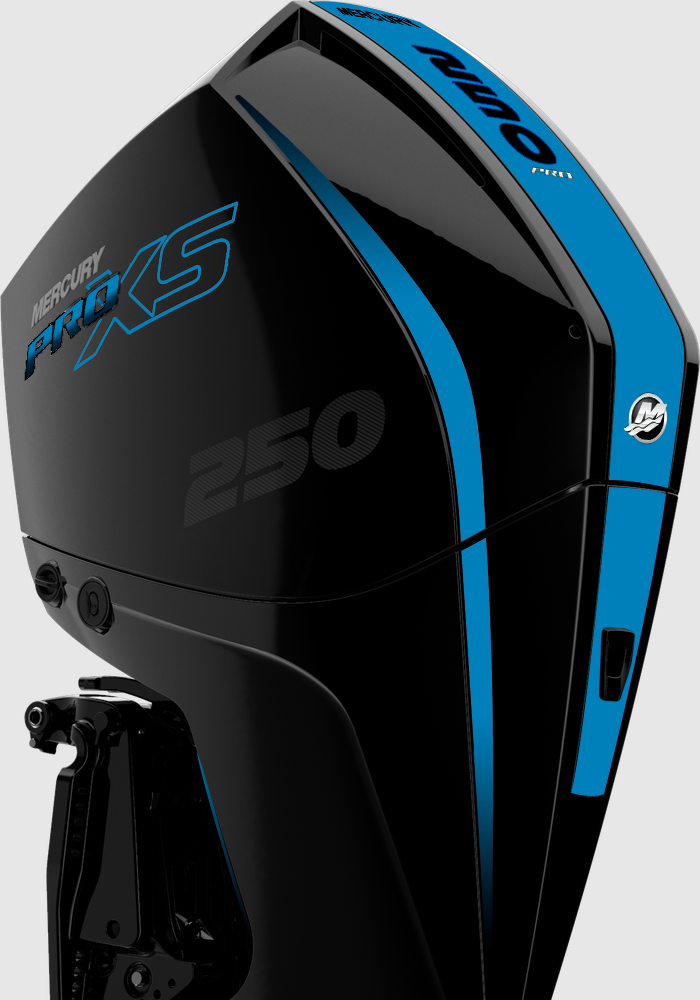 Full Mercury Pro XS Motor Kit 250 HP – That's a Wrap